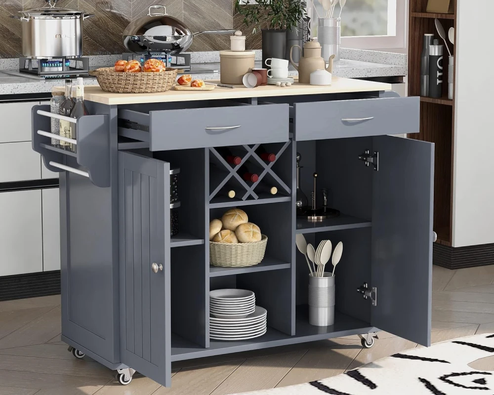 utility table on wheels